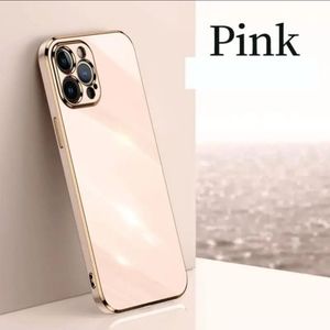 Luxury Electroplated Case For iPhone 14 Pro Max - PINK-SALE